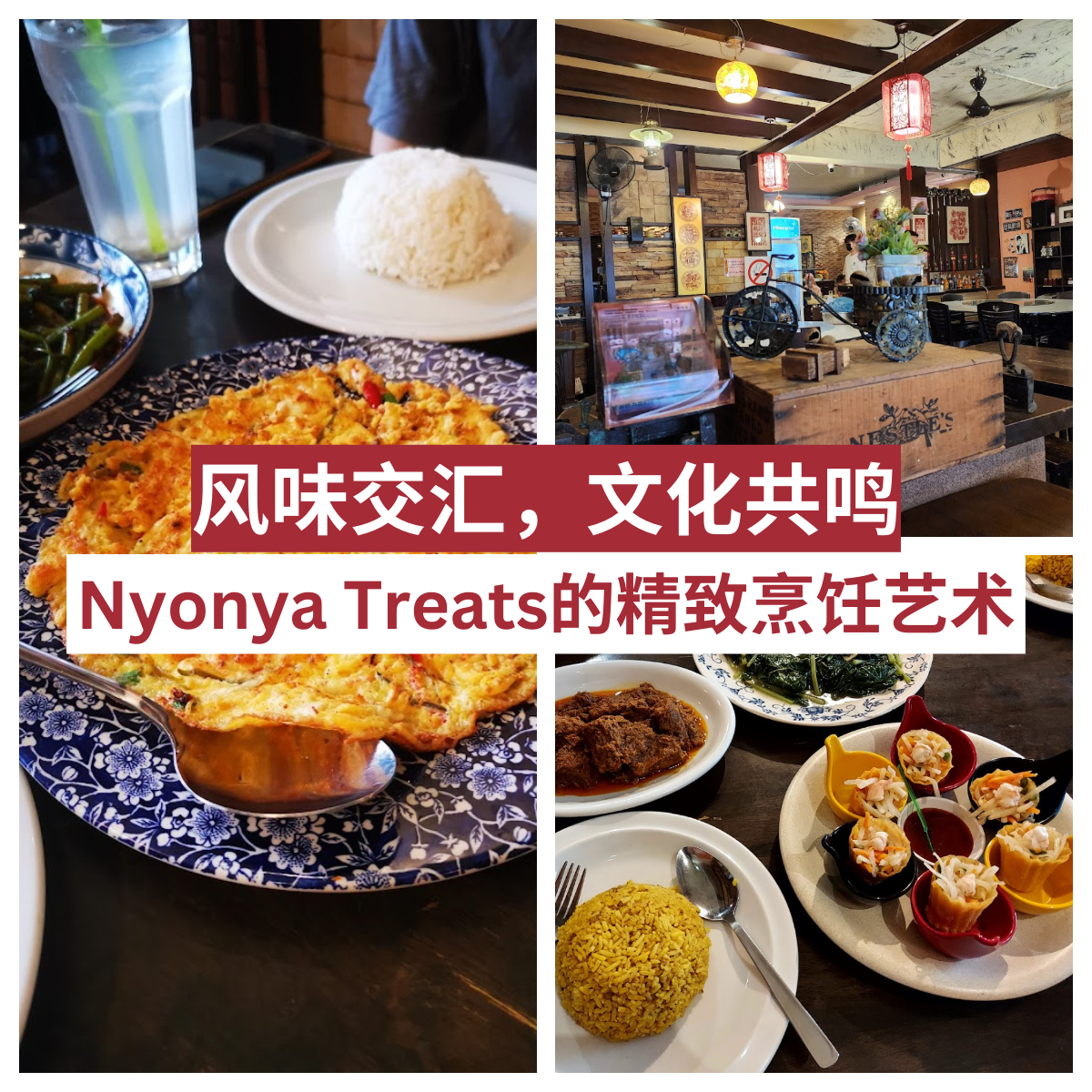 品尝” Nyonya Treats “的经典娘惹菜肴，享受历史的味道！